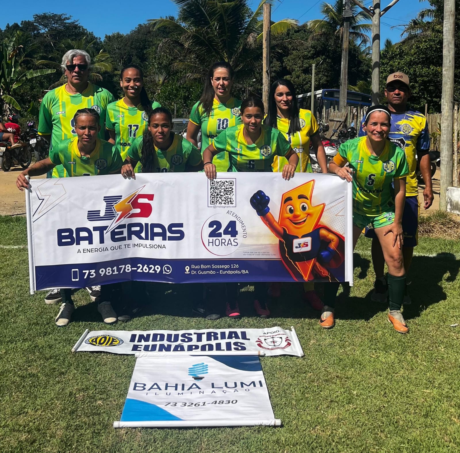 INDUSTRIAL FAZ SUCESSO EM SAPIRARA, 2º E 3º LUGARES