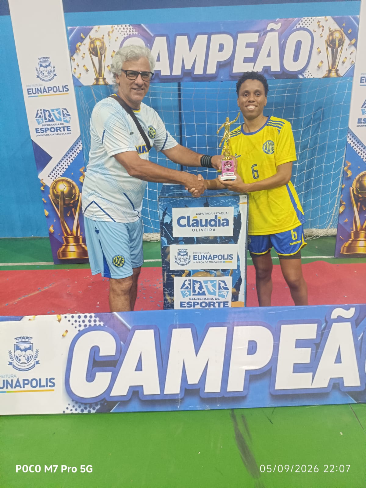 TAIS FECHA COPA EUNÁPOLIS COMO ARTILHEIRA